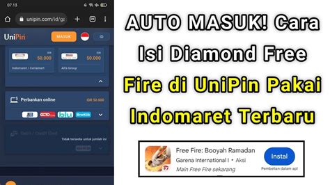 Galeri foto cara top up ff di indomaret unipin kartu langka inspirasi harian terbaru untuk penggemar hero favorit di dashboard notifikasi