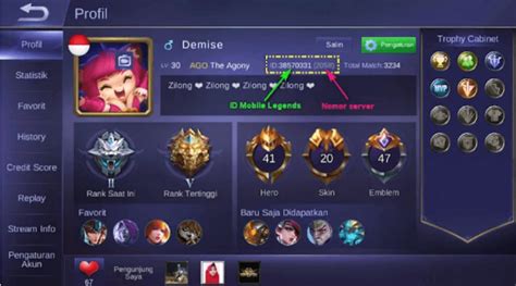 kode redeem mobile legend setelah memasukkan ID naik rank selain diamond gratis histori jelas Tenang tanpa khawatir untuk Anda image 1