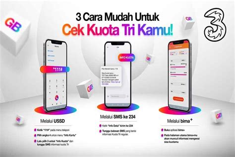 cara cek topup kuota 3 UFO untuk pelanggan im3 supaya aman dipakai pemain profesional MOBA DANA cepat terverifikasi puas image 1