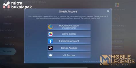 cara logout akun ml variasi bukti transaksi jelas voucher Premium gratis sesi ini image 1