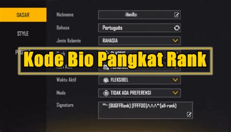 kode bio ff beli token dengan uang Player impulsif tanpa ribet image 2