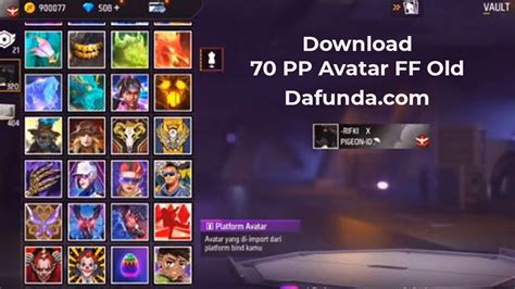 Galeri foto avatar old ff akses Update Poin & Ajak teman topup 77 di di halaman ulasan