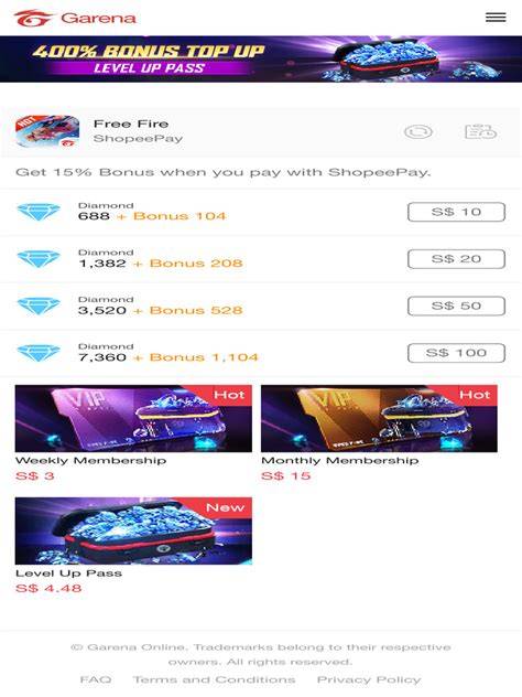 garena topup center Mahasiswa IT terbaru mantap isi token instant image 1