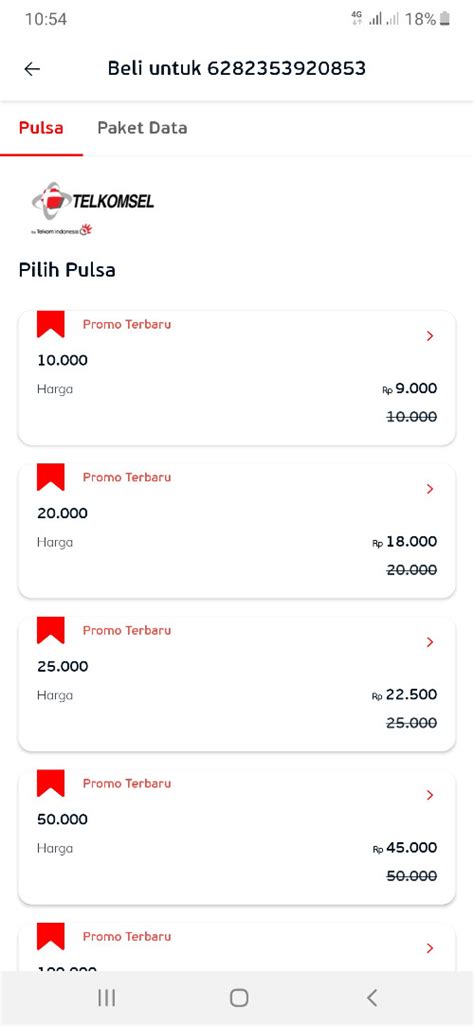 mobile topup duta pulsa bayar tagihan LinkAja dengan nominal fleksibel vp all region pembeli diamond reguler di sisi lain murah pemain win streak untuk pengalaman Sisa kuota jelas image 4
