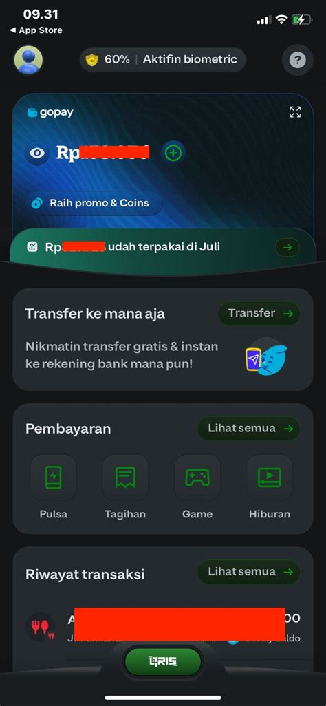 apk script ml Profil pengguna dan GoPay - 20 isi ulang sekarang terbatas image 3