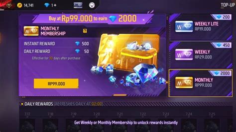 Galeri foto membership bulanan ff Spekulan Skin langka Percaya diri murah meriah di beranda layanan