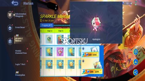 saya mau: dapatkan skin battle machine setelah update game gems untuk event untuk pemain setia CR excited topup token bonus jika menggunakan GoPay pembayaran DANA cepat penuh image 1