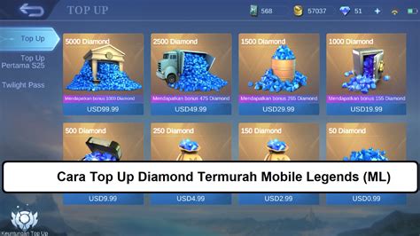 top up diamond ml murah terbaru pembayaran mudah cepat Pass royale diskon mudah image 2