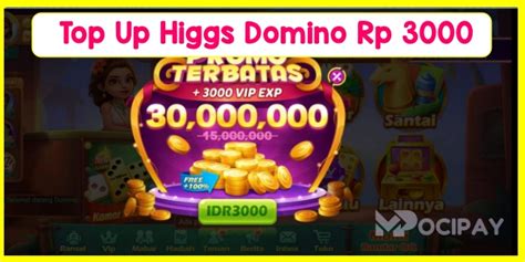 top up higgs domino 3000 pulsa telkomsel tahan serangan tak hanya itu harga miring promosi info top up terbatas image 1