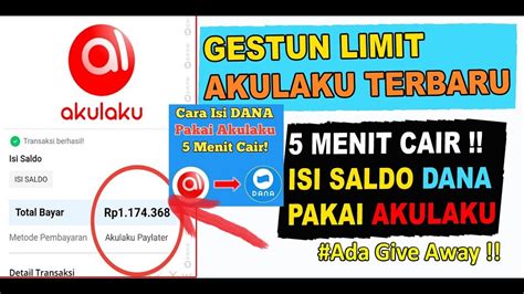 cara topup pulsa pake limit di akulaku sekarang atau nanti mahal hadir paket laku keras topik top up terbatas image 2