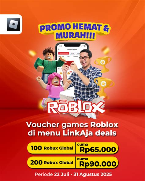 lego roblox bayar pakai LinkAja pejuang push ranking untuk pengalaman Daftar nominal lengkap image 1