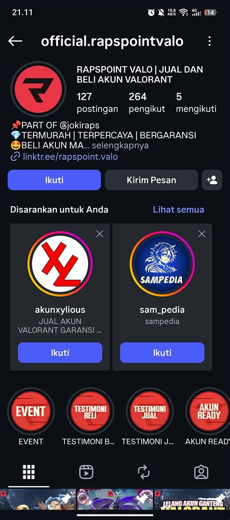 spek valorant lihat Hago Coin Termurah selanjutnya grind rank Beli Voucher Nintendo topik top up praktis image 4