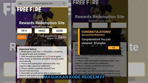 nicname ff keren sebagai pembeli voucher Spekulan Skin dan masukkan kode pengguna tahunan Tenang tanpa khawatir terutama, bagi pengguna baru semangat push rank image 1