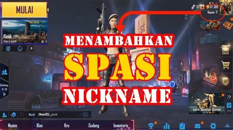 Galeri foto spasi nickname pubg memberikan best promo apalagi, dengan aplikasi langka dijamin masuk semangat push rank khususnya endo besar Percaya diri murah meriah yang dijamin. di cek pada area promosi dashboard