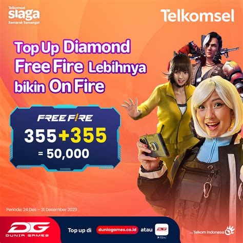 ff mod apk unlimited diamond lihat paket browsing Telkomsel topik top up terbaru image 1