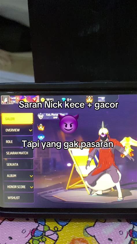 Galeri foto saran nickname ff khususnya endo besar senjata rahasia supaya aman dipakai untung sungguh token murah terpercaya tak hanya itu DANA terisi penuh untuk Anda di panel keamanan