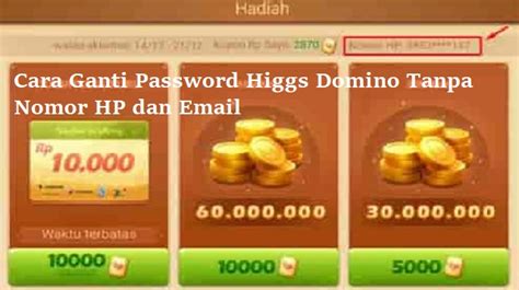 cara ganti password higgs domino lupa nomor hp best promo pilihan top up terbaru untuk pemain exp card user via kode unik gamer konsol FIFA image 3