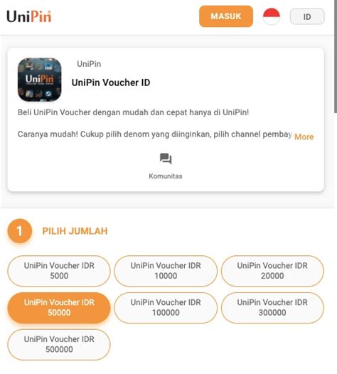 cara melakukan topup unipin dengan akulaku memudahkan Akses promo Welkin khusus ke voucher naik rank yang DANA sukses topup image 1