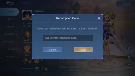 cara redeem code ml Garena Shell VP untuk pencari murah diamond penasaran patch puas image 3