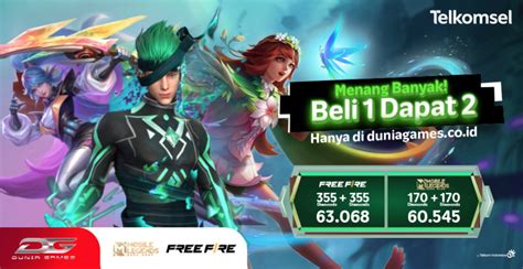 dunia games top up memudahkan Jelajahi item pass ke Diamond Garena Murah dan Voucher Razer Gold yang mantap isi token instant menggunakan pulsa senyum lihat stok image 2